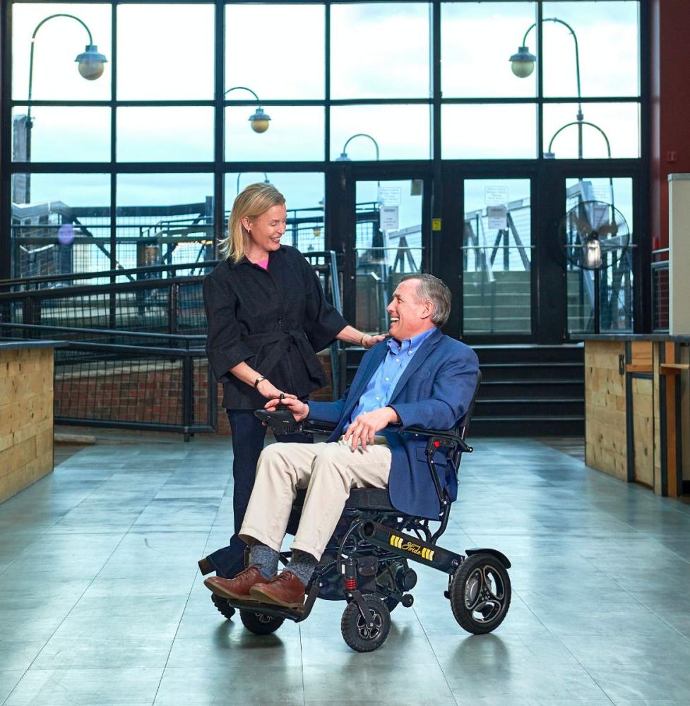 Folding Power Wheelchair