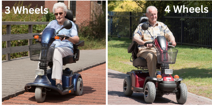 3 Wheel Vs 4 Wheel Mobility Scooters