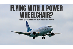 Flying with power wheelchair