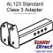 Class III Adapter 2 x 2 inch