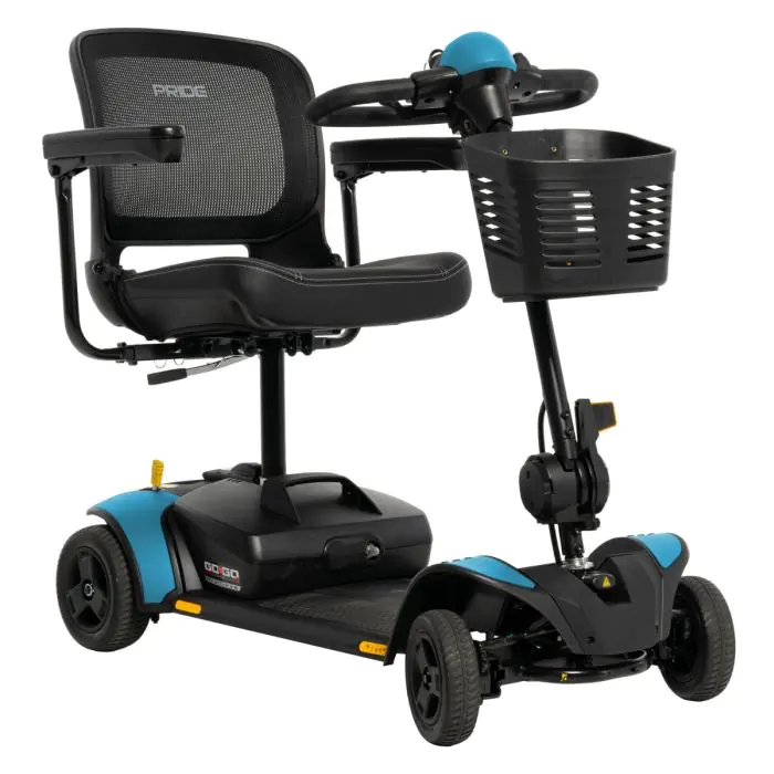 GoGo Elite Traveller 2 Platinum | Travel Scooter | Pride Mobility
