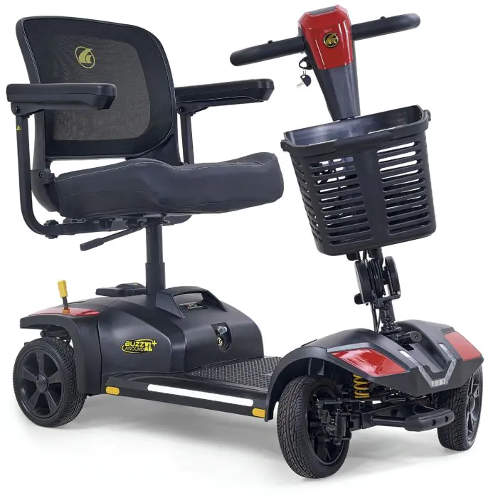 Buzzaround XL+ 4-Wheel | GB152-XL+ | ScooterDirect.com