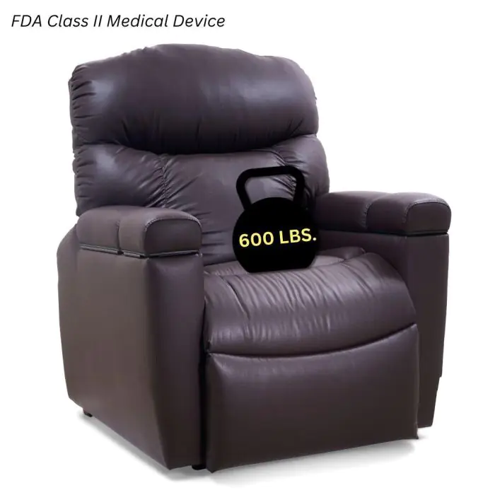 Golden Cloud Medium Wide | Power Lift Recliner for Support