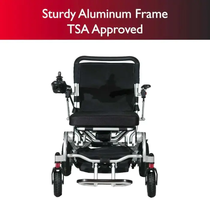 Zip'r Transport Pro | Folding Electric Wheelchair | ScooterDirect.com