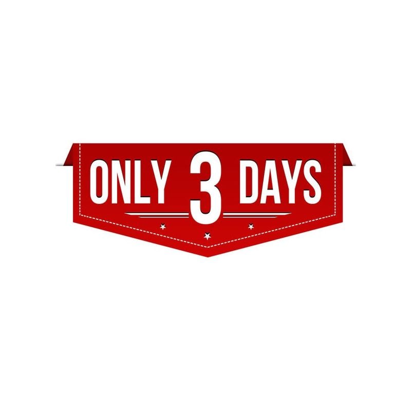 Ships in 3 days