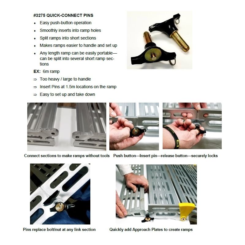 Roll-A-Ramp 3275 Quick Release Pins