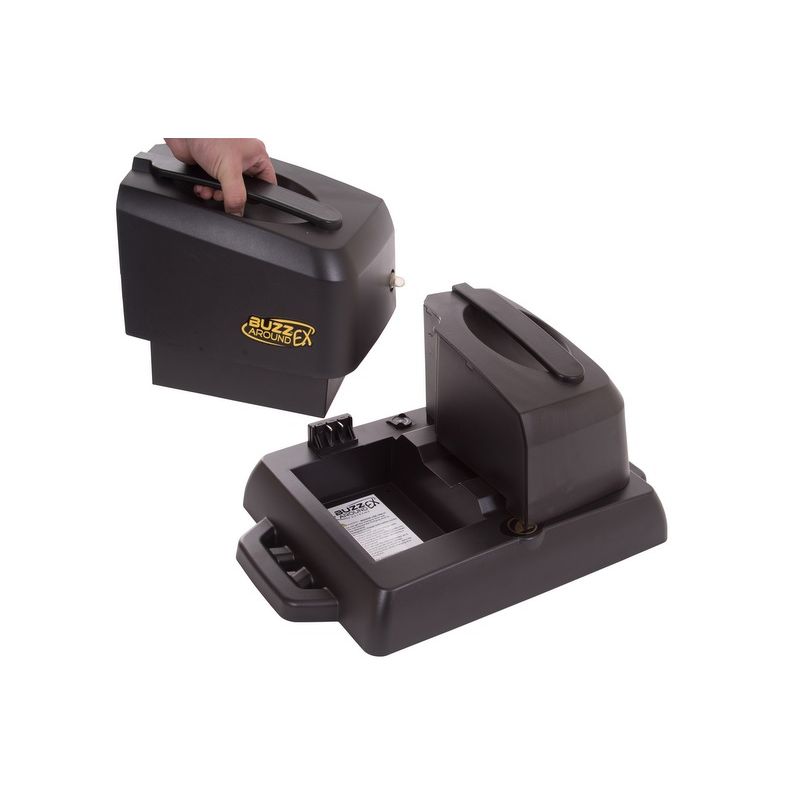 Off-Scooter Battery Docking Device