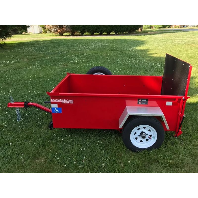 Scoota trailer open