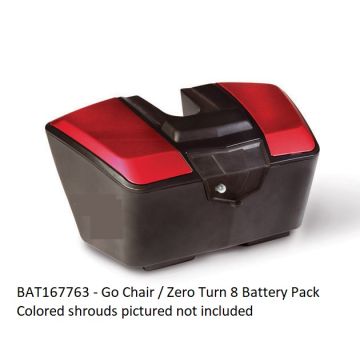 Go Chair and Jazzy Zero Turn 8 Battery Pack