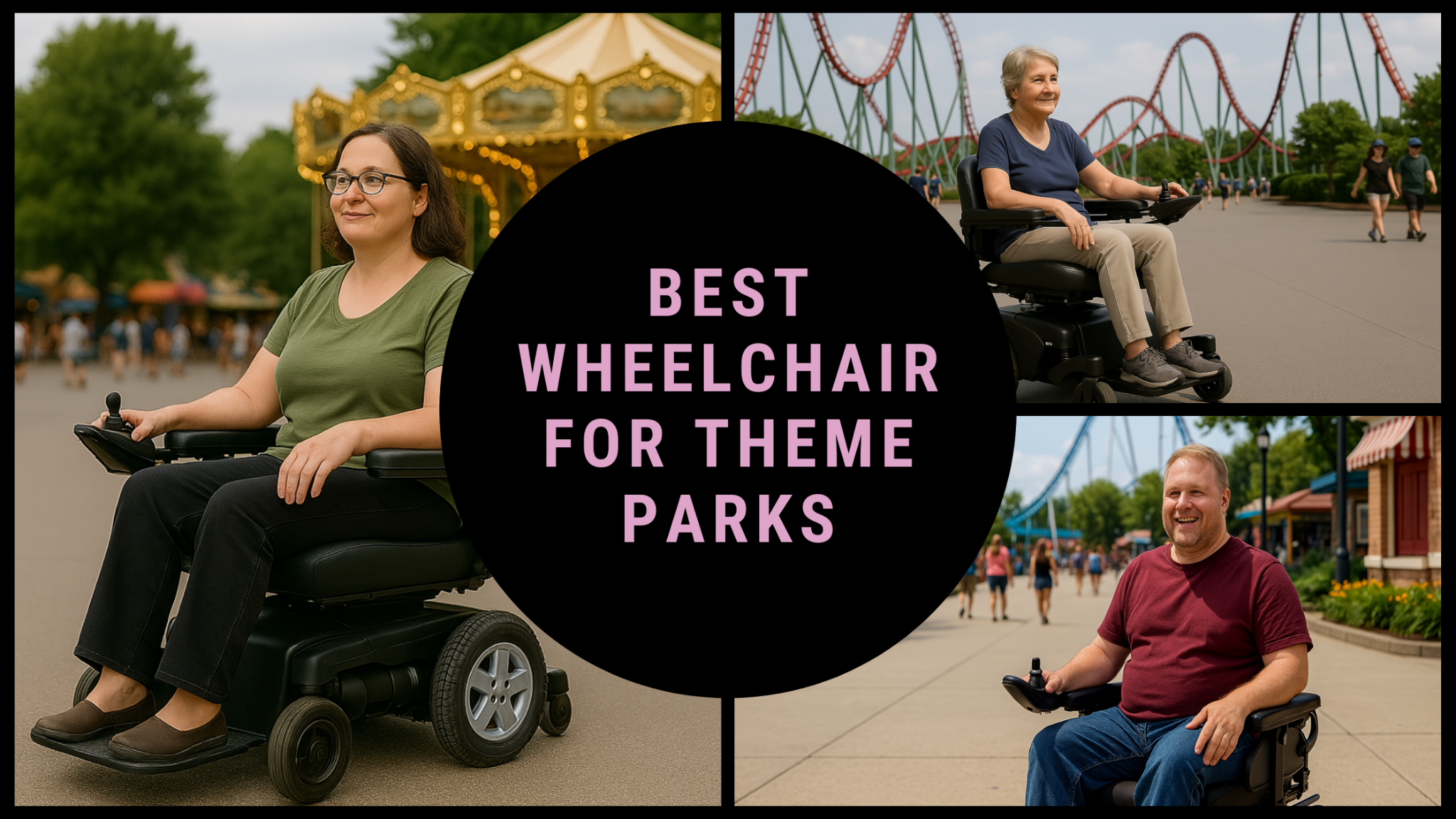 Wheelchair For Theme Parks